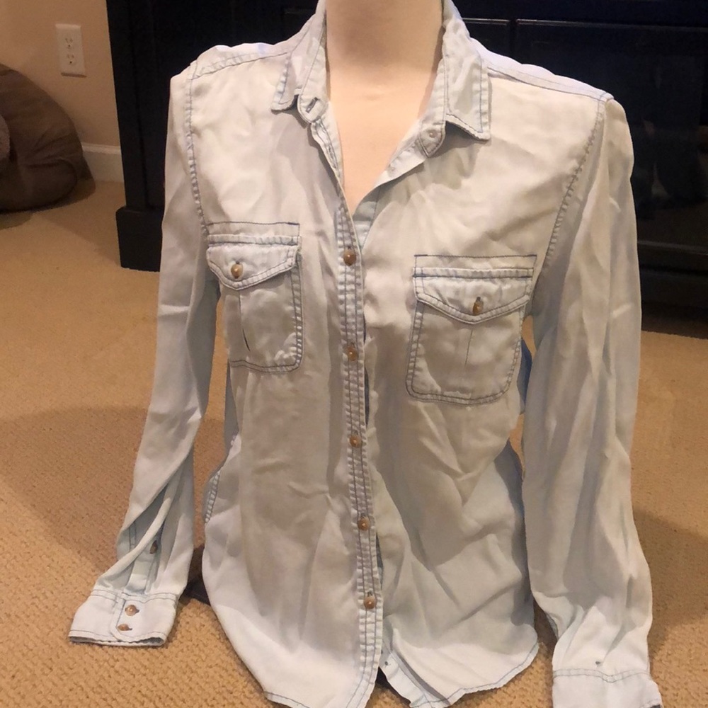 Denim Blouse